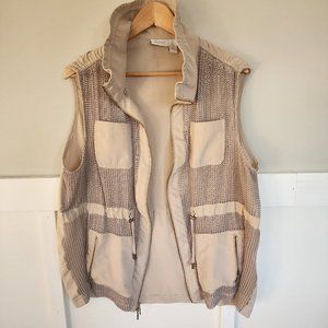 Zenergy by Chico's Khaki Vest Size 3